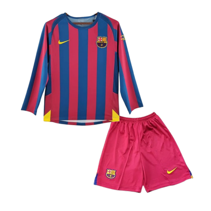 Kids Barcelona 2005/06 Longsleeve Kit