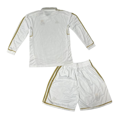 Kids Real Madrid Home 2011/2012 Longsleeve Kit