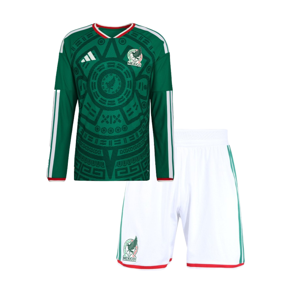 Kids Mexico FIFA World Cup 2026 Longsleeve Kit