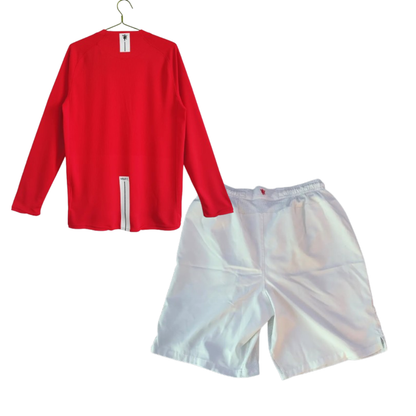 Kids Manchester United 2007/08 Longsleeve Kit