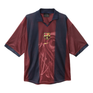 (Ready To Ship) Cactus Jack x Barcelona 2000/01 Home Skeleton Jersey