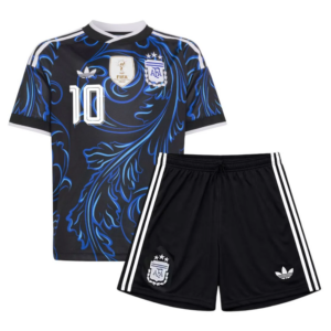 (Ready To Ship) Kids Argentina FIFA World Cup Messi 10 Away Jersey 2026