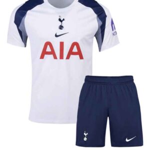 (Ready To Ship) Kids Tottenham Hotspur Home Soccer Jersey 2025/26