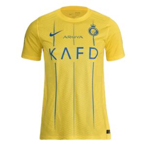 Al Nassr Home Soccer Jersey 2023/24 - Goal Digger Jerseys | High Quality Football Kits | Free Shipping