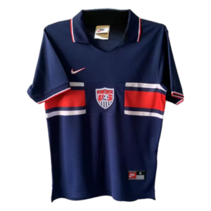 Retro 1995 USA Away Soccer Jersey