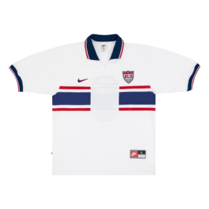 Retro 1995 USA Home Soccer Jersey