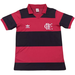 Retro 1982 CR Flamengo Home Soccer Jersey