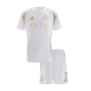 Kids RONALDO #7 Al Nassr Third Away Soccer Jersey 2024/25 - Goal Digger Jerseys | High Quality Football Kits | Free Shipping