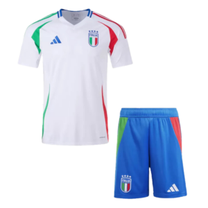 Kids Italy Away Soccer Jersey Euro 2024 - Goal Digger Jerseys | High Quality Football Kits | Free Shipping