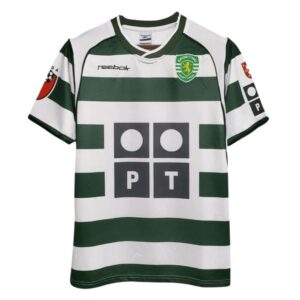 Retro Sporting Lisbon C. RONALDO #28 Home Jersey 2001/03