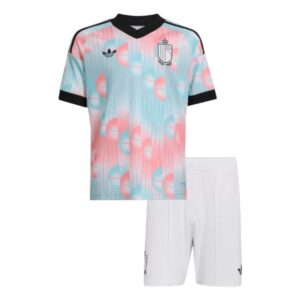 Kids Belgium FIFA World Cup Away Jersey Kit 2026