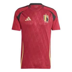 DE BRUYNE #7 Belgium Home Soccer Jersey Euro 2024