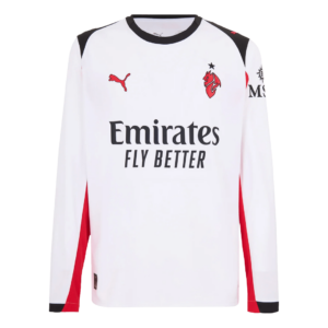 AC Milan Away Long Sleeve Soccer Jersey 2025/26
