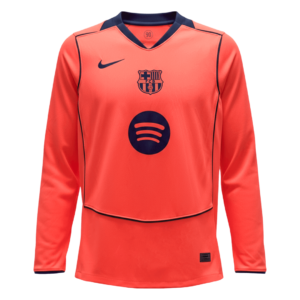 Barcelona Third Away Long Sleeve Soccer Jersey 2025/26