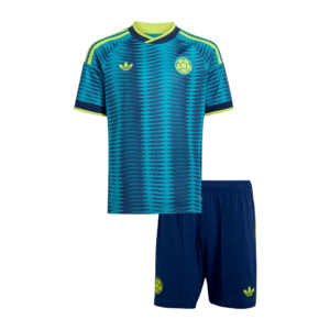Kid's Colombia Away Soccer Jersey Kit(Jersey+Shorts) 2026