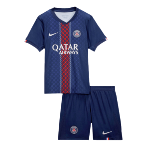 Kid's PSG Home Soccer Jersey Kit(Jersey+Shorts) 2025/26