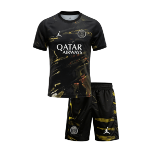 Kid's PSG Jordan Night Edition Soccer Jersey Kit(Jersey+Shorts) 2025/26