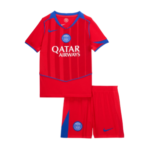 Kid's PSG Third Away Soccer Jersey Kit(Jersey+Shorts) 2025/26