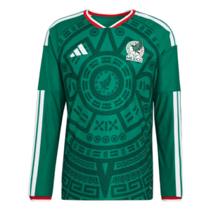 Mexico Home Long Sleeve Soccer Jersey 2026 - Player Version