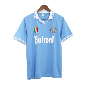 Retro 1986/87 Napoli Home Soccer Jersey