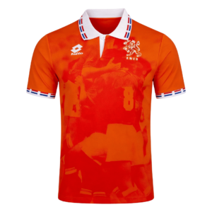 Retro 1996 Netherlands Home Soccer Jersey