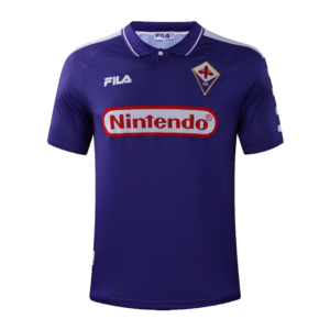 Retro 1998/99 Fiorentina Home Soccer Jersey
