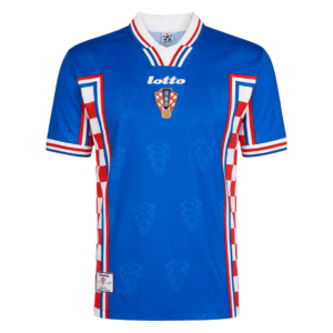 Retro 1998 Croatia Away Soccer Jersey