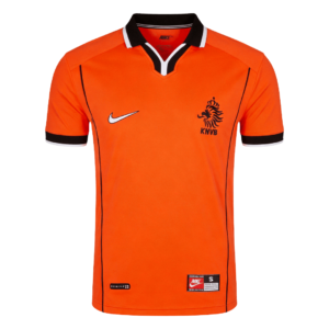 Retro 1998 Netherlands Home Soccer Jersey