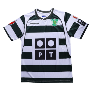 Retro 2001/3 Sporting CP Home Soccer Jersey