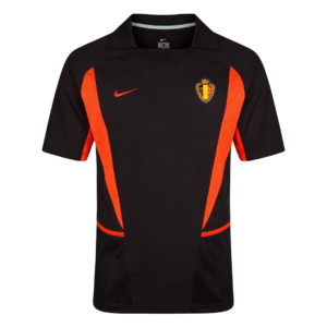Retro 2002 Belgium Away Soccer Jersey