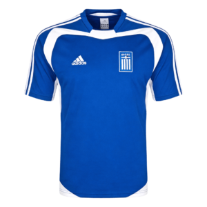 Retro 2004 Greece Home Soccer Jersey