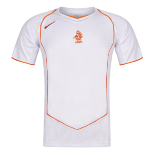 Retro 2004 Netherlands Away Soccer Jersey