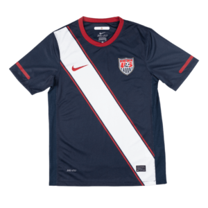 Retro 2010 USA Away Soccer Jersey