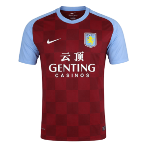 Retro 2011/12 Aston Villa Home Soccer Jersey
