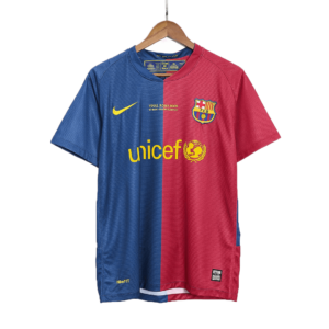 Retro A.INIESTA #8 2008/09 Barcelona Home Soccer Jersey