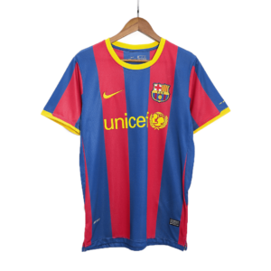 Retro A.INIESTA #8 2010/11 Barcelona Home Soccer Jersey
