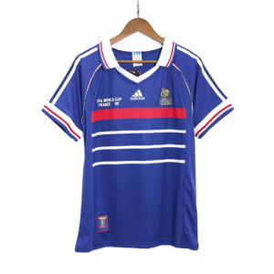 Retro France Home Soccer Jersey 1998 - Henry #12